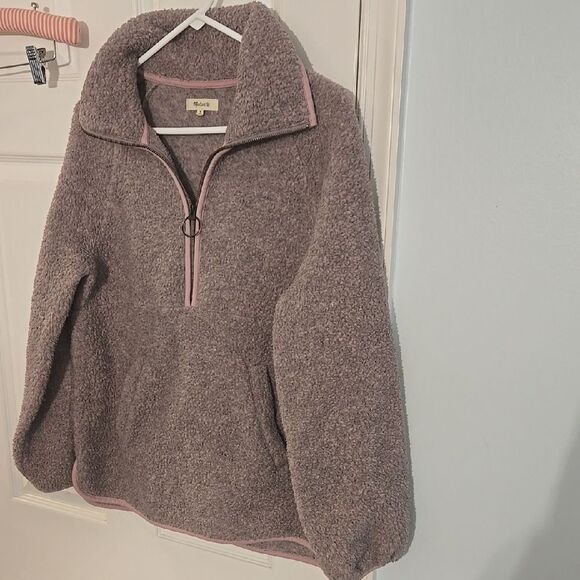 Plush Pink Pullover Sweater - Picture 6 of 7